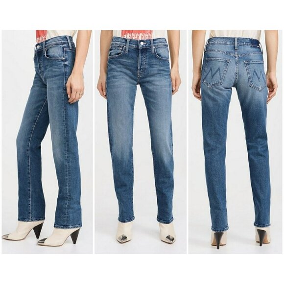 💕MOTHER SUPERIOR💕 The Hiker Skimp Jeans ~ Dream Team Button Fly 31 NWT - Picture 8 of 16